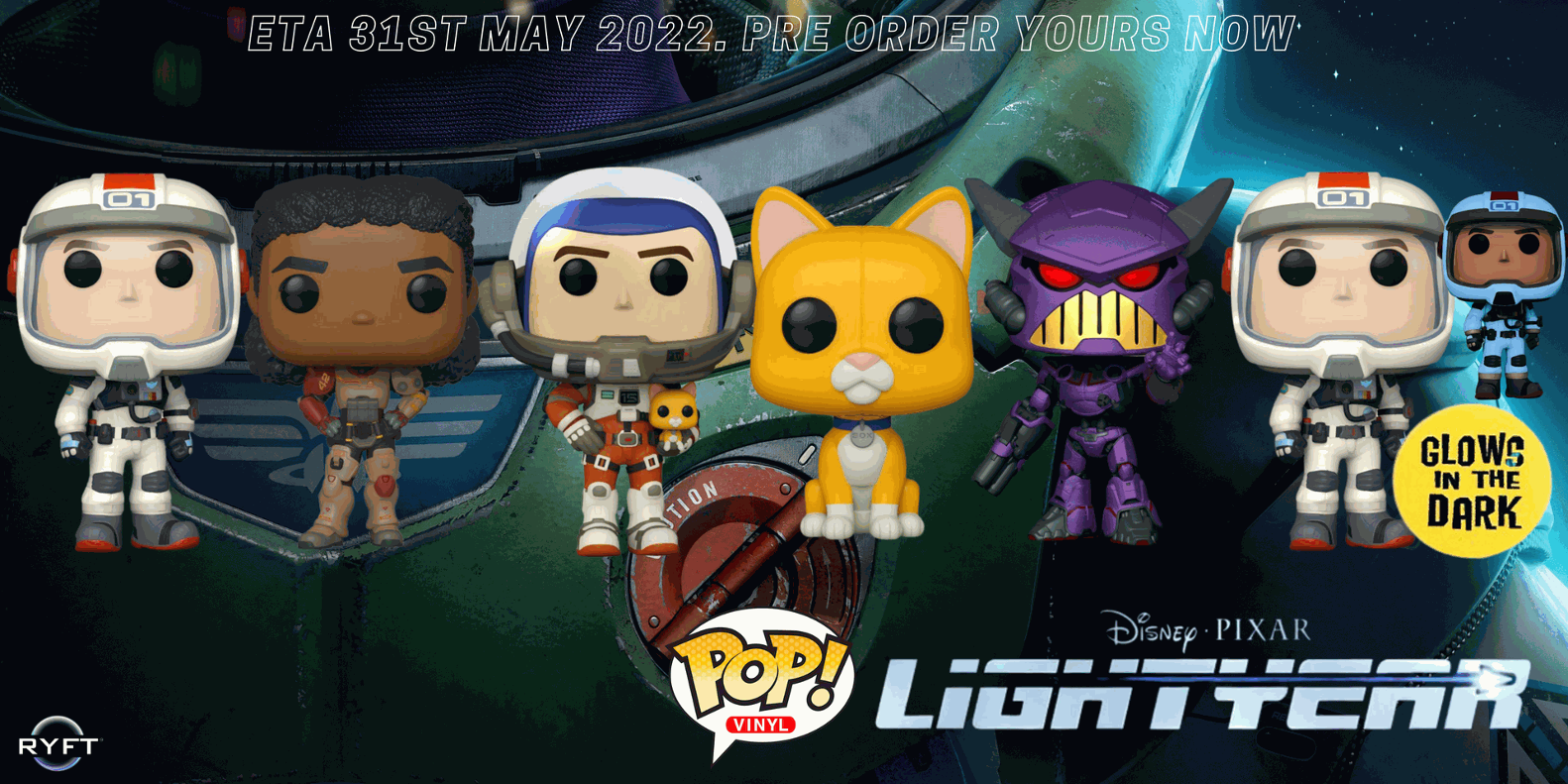 Pre Order Lightyear Pop! Vinyl Collection