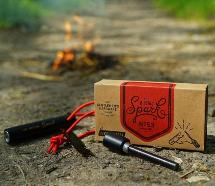 Magnesium Fire Starter With Handle - Gentlemen's Hardware Magnesium Fire Starter With Handle - Gentlemen's Hardware