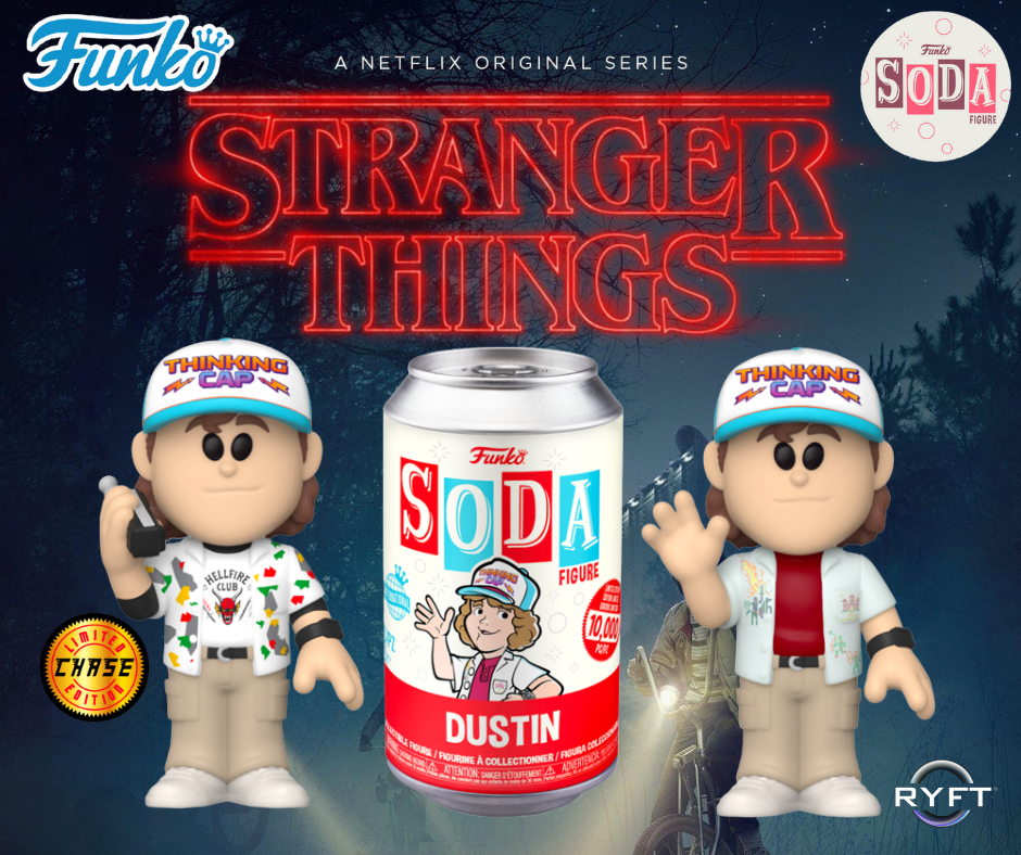 Stranger Things - Dustin (with chase) Vinyl Soda