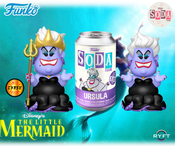 Little Mermaid (1989) - Ursula (with chase) Vinyl Soda