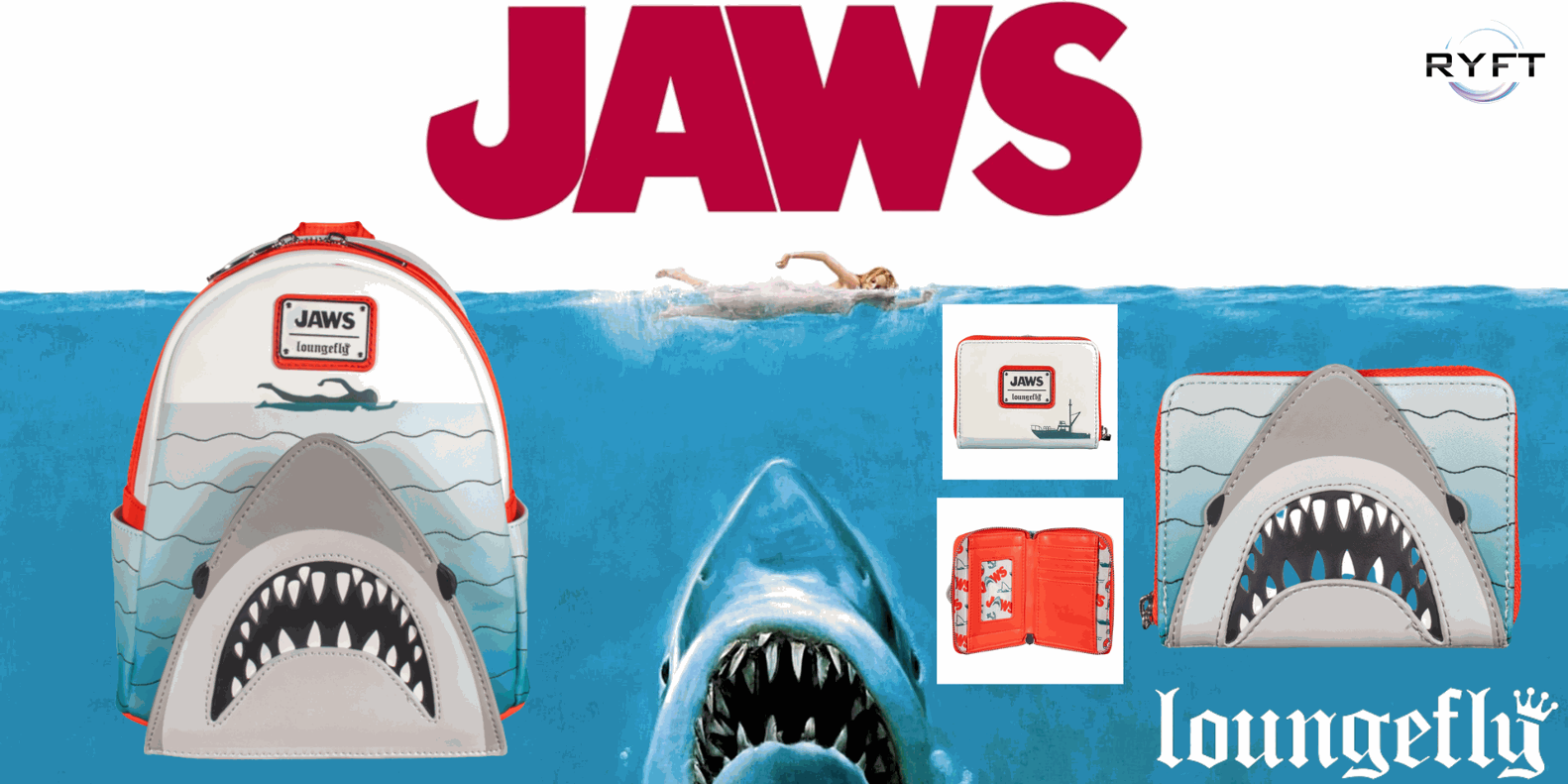 Jaws Collection by Loungefly