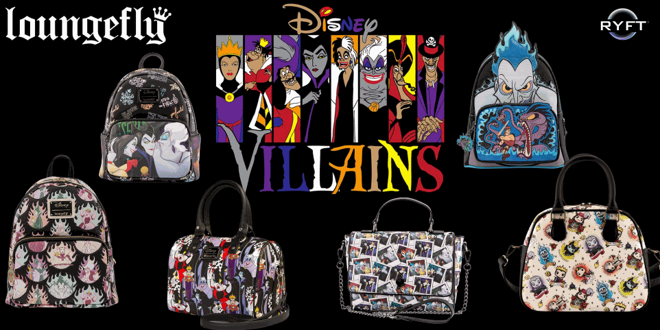 Disney Villains Collection by Loungefly
