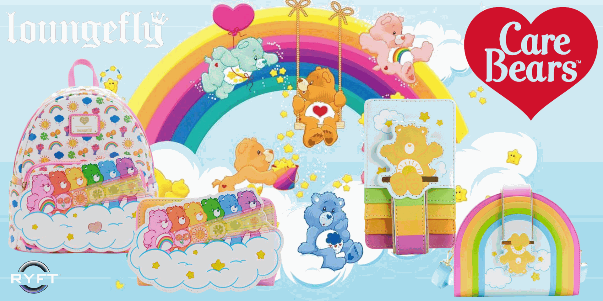 Pre Order Care Bears Collection by Loungefly