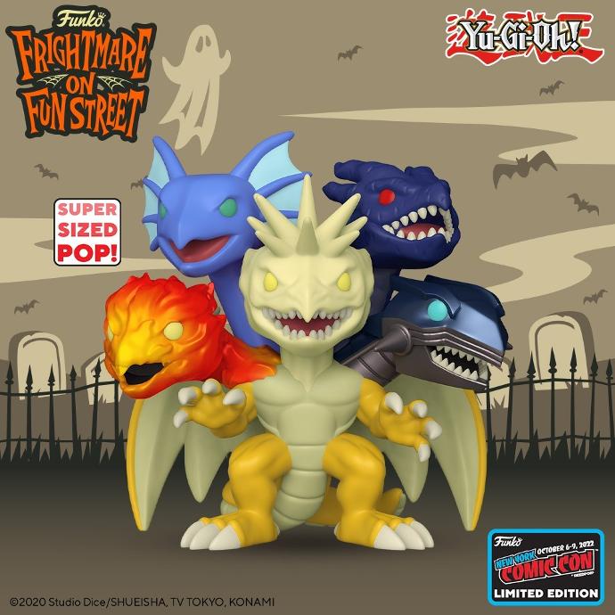 Yu-Gi-Oh! - Five-Headed Dragon Super-Sized NYCC 2022 Funko Pop! Vinyl