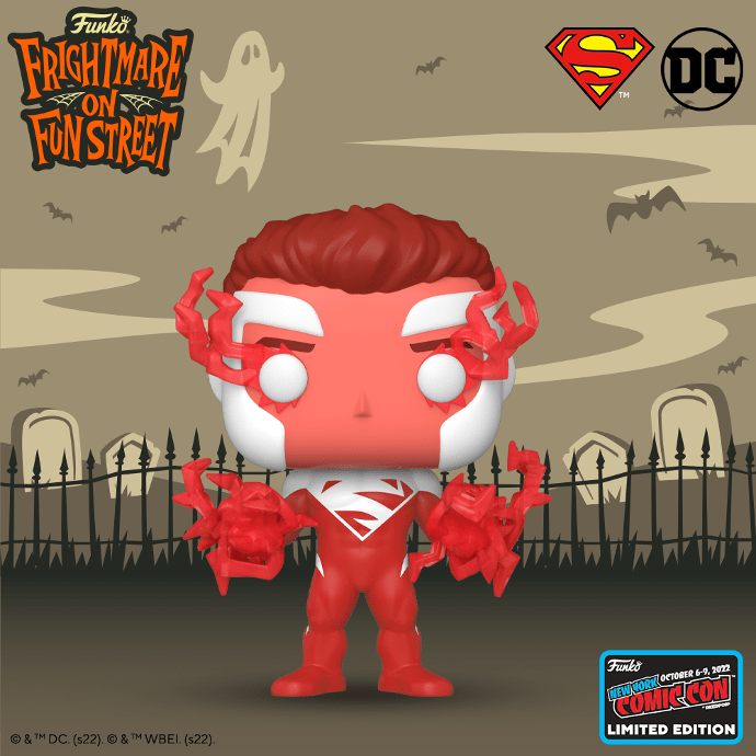  DC Heroes Superman (Red) NYCC 2022 Funko Pop! Vinyl