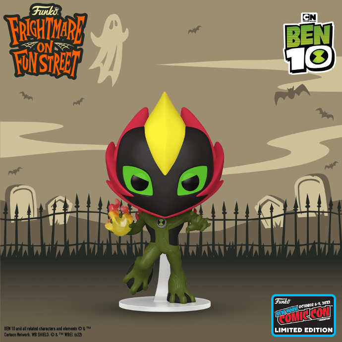 Ben 10 Alien Force – Swampfire NYCC 2022 Funko Pop! Vinyl