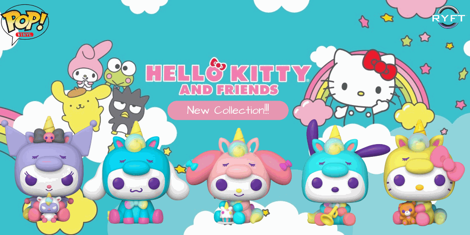 Hello Kitty and Friends Funko Pop! Vinyl Collection