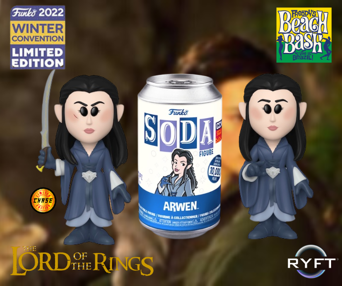 The Lord of The Rings - Arwen CCXP 2022 Exclusive Funko Vinyl Soda Figure