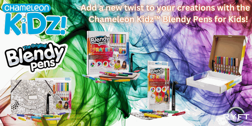 Chameleon Kidz: the Original Blendy Pens Range