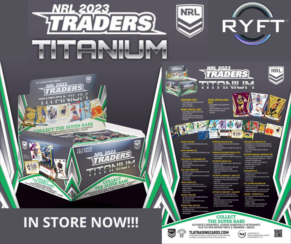 NRL 2023 Traders Titanium