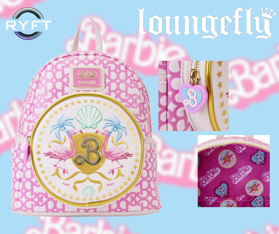Barbie: The Movie Mini Backpack by Loungefly