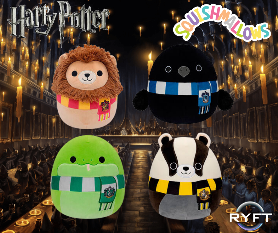 10" Harry Potter House Squishmallows