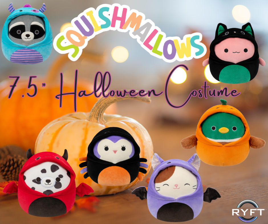 Squishmallows 7.5" Halloween Costume Collection