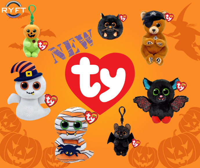 Ty Beanie Boos Halloween 2023