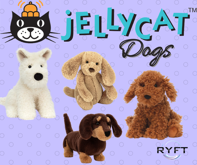 Shop Jellycat Dog Collection