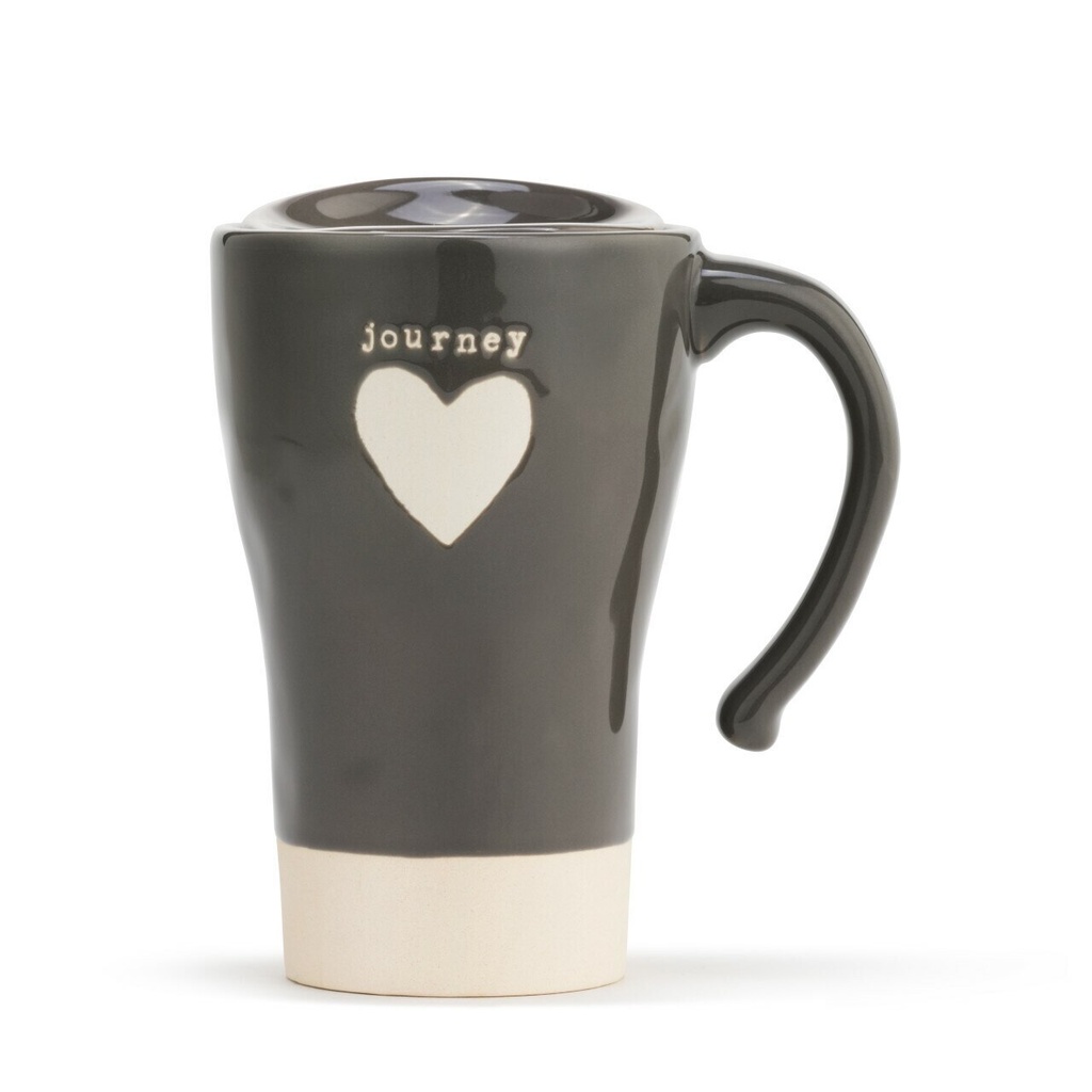 Demdaco Warm Heart - Journey Heart Travel Mug