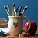 Demdaco Warm Heart - Teacher Heart Mug