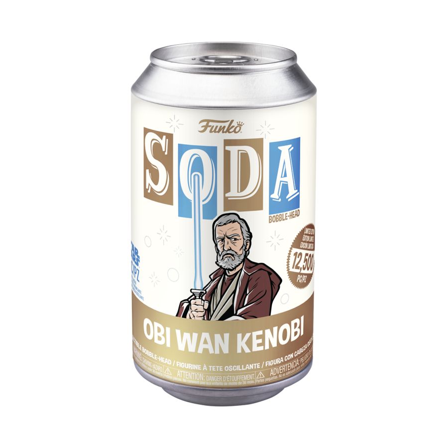 Star Wars - Obi Wan Kenobi Funko Vinyl Soda Figure (With Chase)