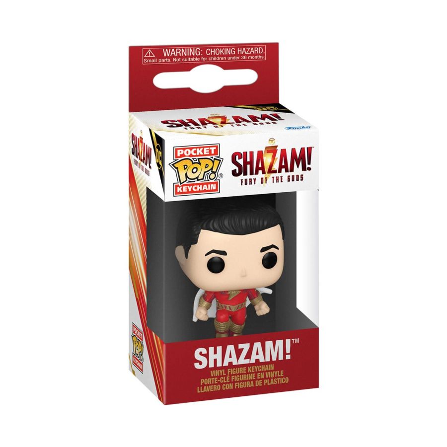 Shazam! 2: Fury of the Gods - Shazam Funko Pop! Keychain