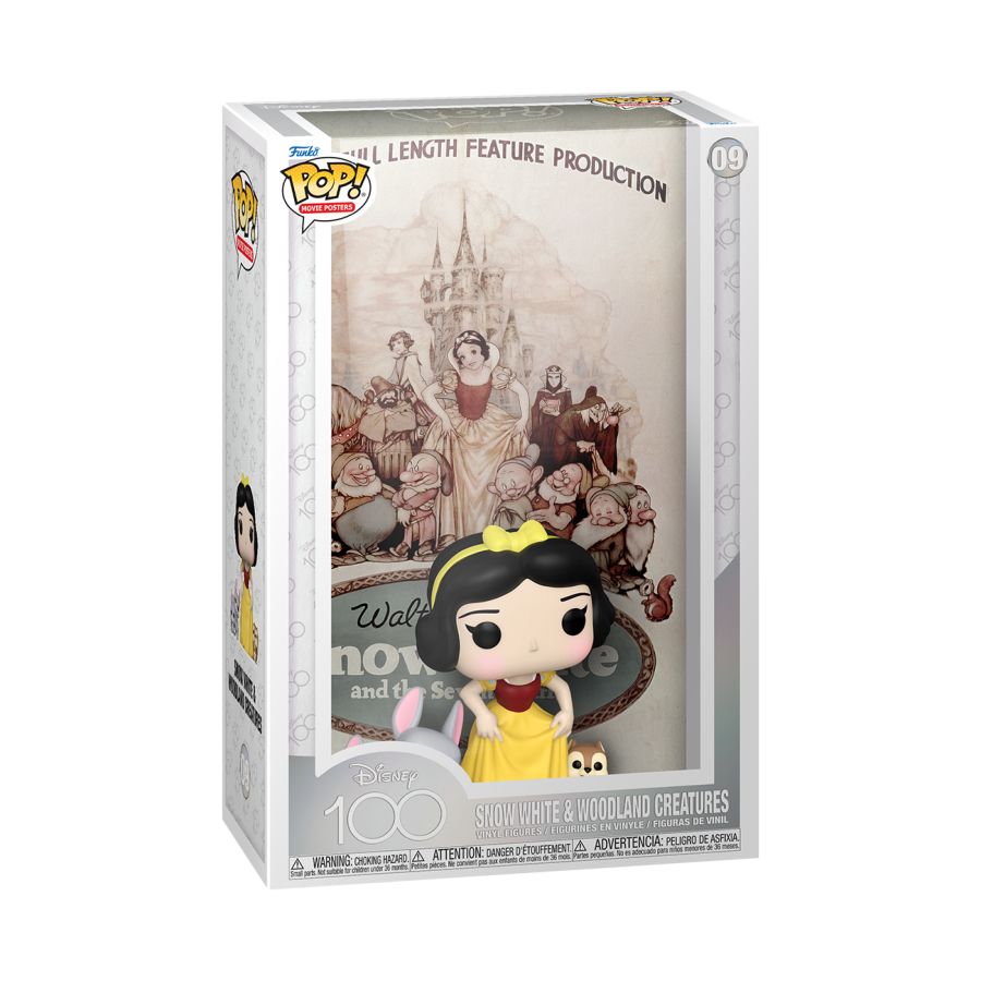 Snow White (1937) - Snow White & Woodland Creatures Funko Pop! Poster