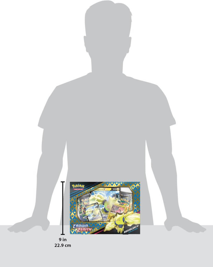 Pokémon Trading Card Game: TCG Crown Zenith Regidrago/Regieleki V Box