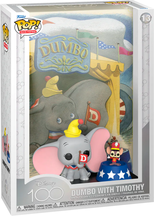 Dumbo (1941) - Dumbo with Timothy Funko Pop! Poster
