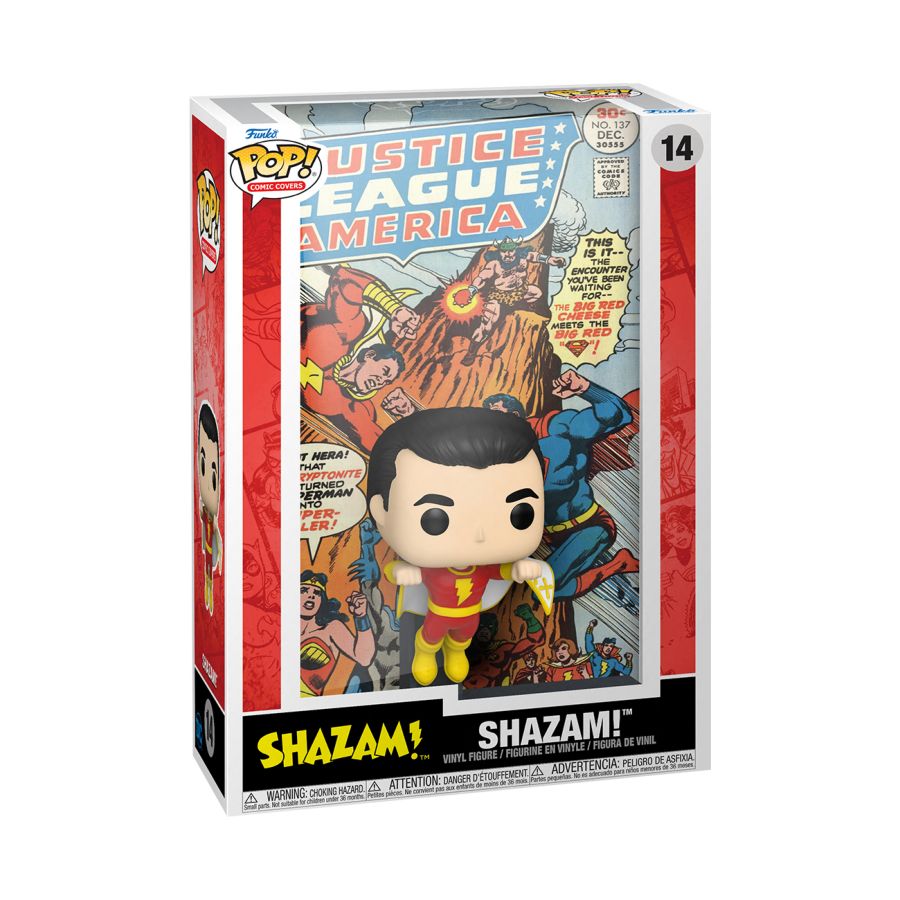 DC Comics - Shazam Funko Pop! Cover