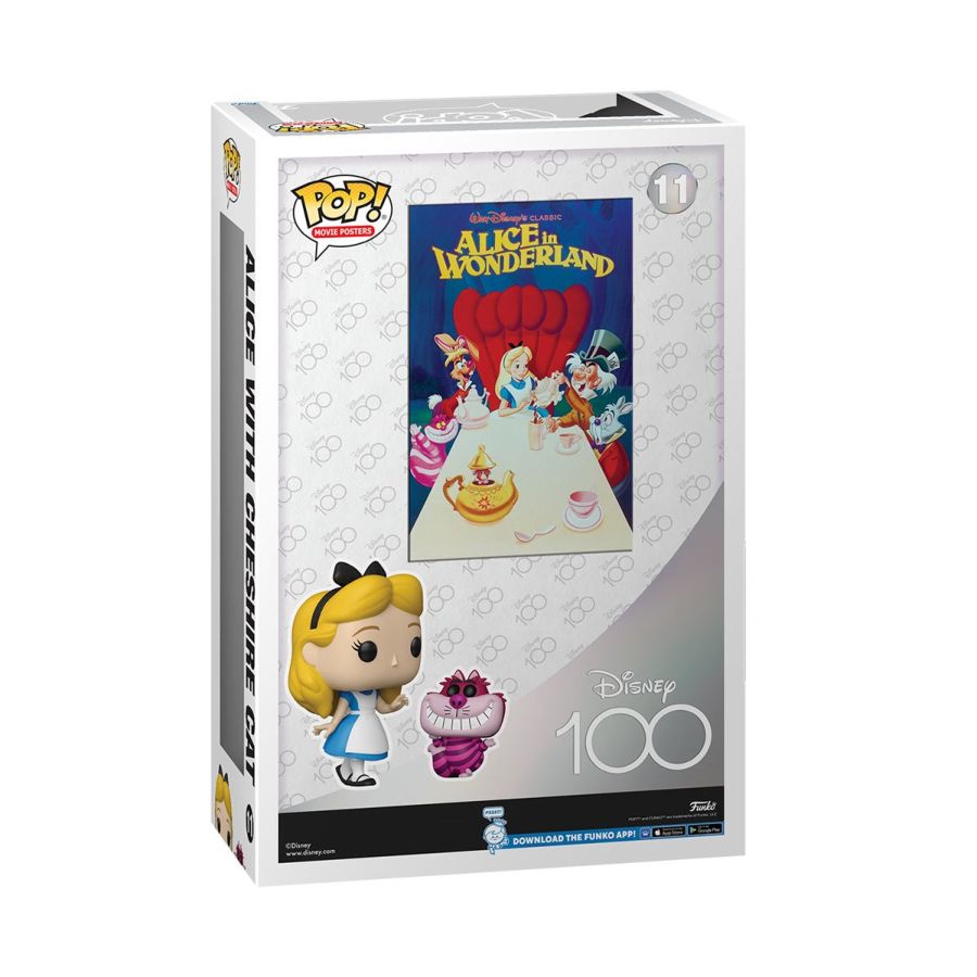 Disney 100th - Alice in Wonderland Funko Pop! Poster