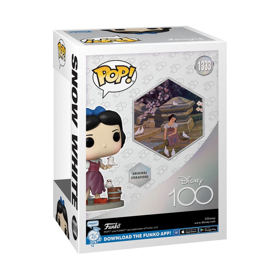 Disney 100 - Snow White (Rags) US Exclusive Funko Pop! Vinyl Figure [RS]