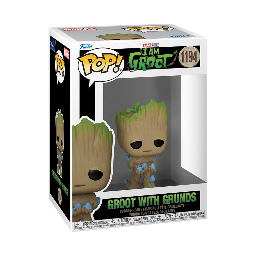 I Am Groot (TV) - Groot With Grunds Pop! Vinyl