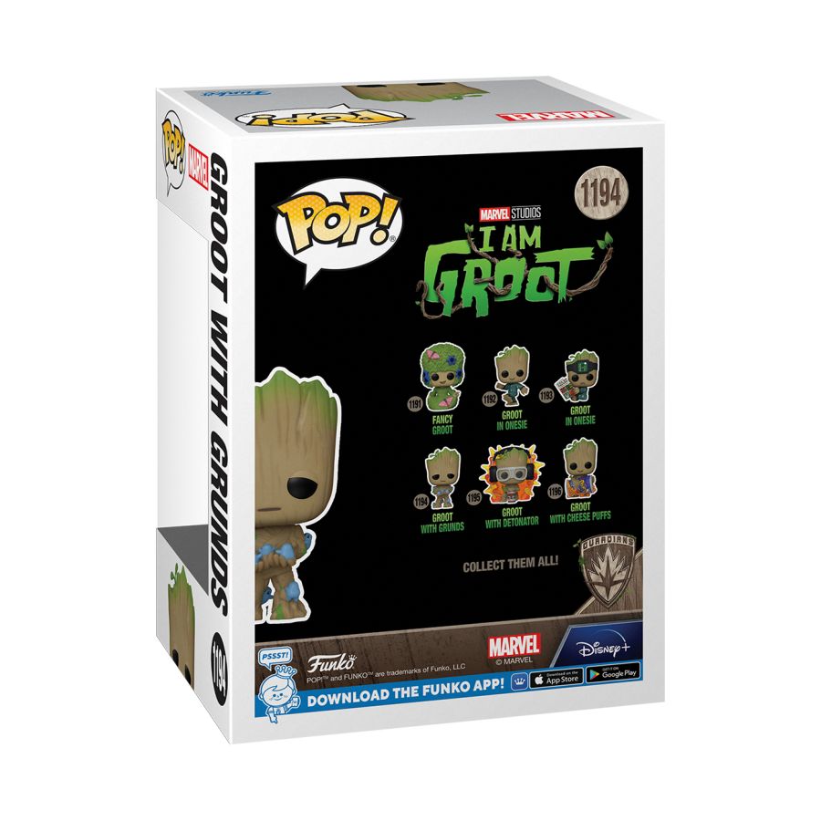 I Am Groot (TV) - Groot With Grunds Pop! Vinyl