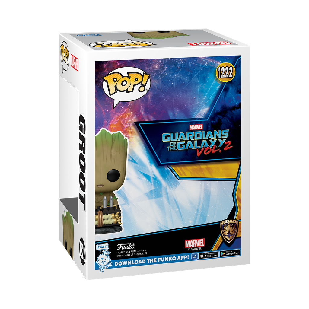Guardians of the Galaxy - Groot With Button 2023 Wondrouns Conventions Exclusive Pop! Vinyl Figure