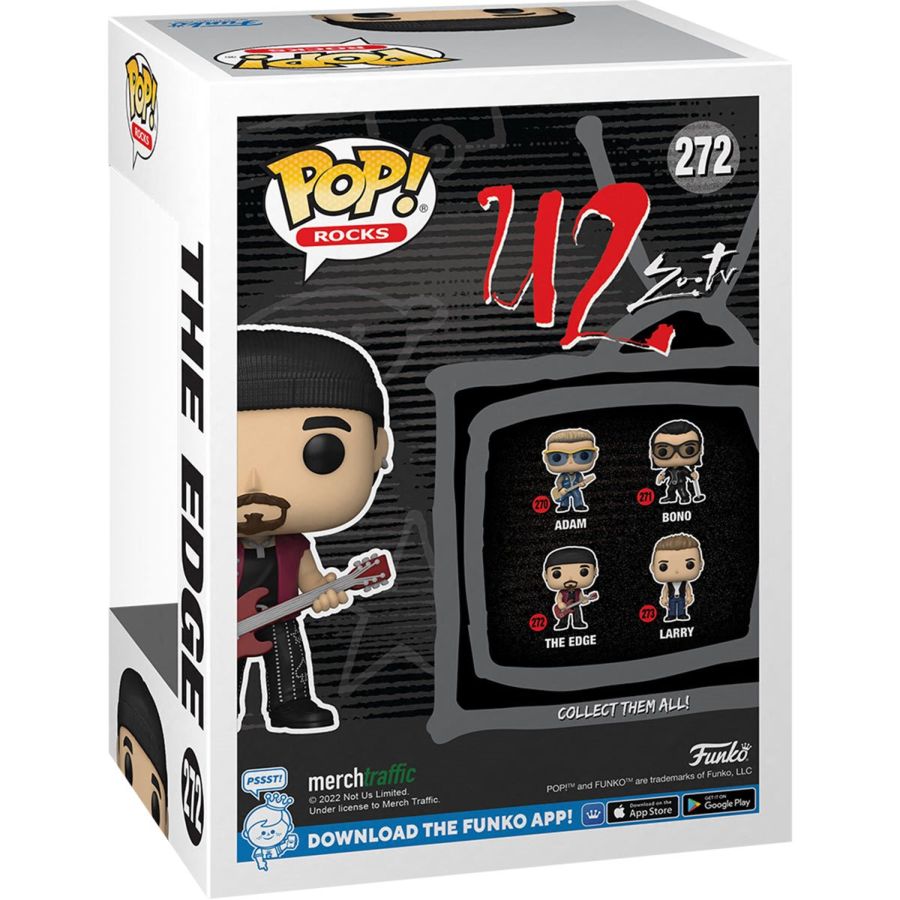 U2 - The Edge Funko Pop! Vinyl Figure #272