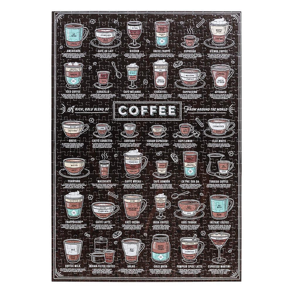 Coffee Lovers Jigsaw Puzzle 500pcs - W&W