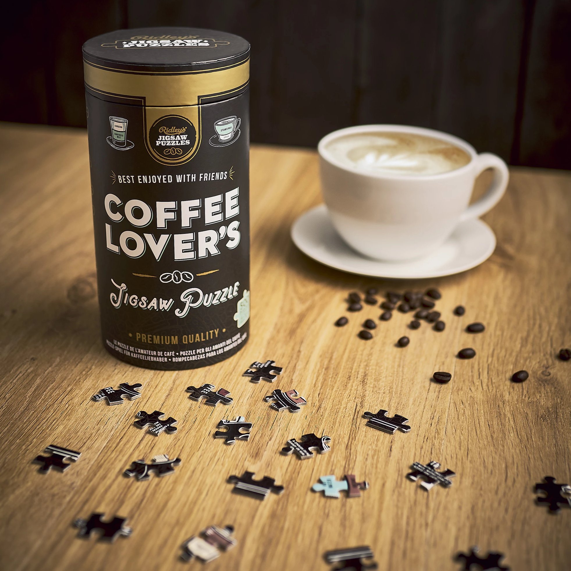 Coffee Lovers Jigsaw Puzzle 500pcs - W&W