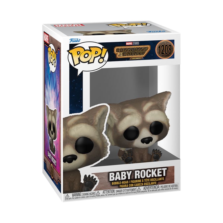 Guardians of the Galaxy 3 - Baby Rocket Funko Pop! Vinyl Figure