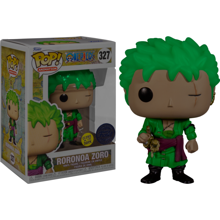 One Piece - Roronoa Zoro Glow in the Dark Funko Pop! Vinyl Figure #327