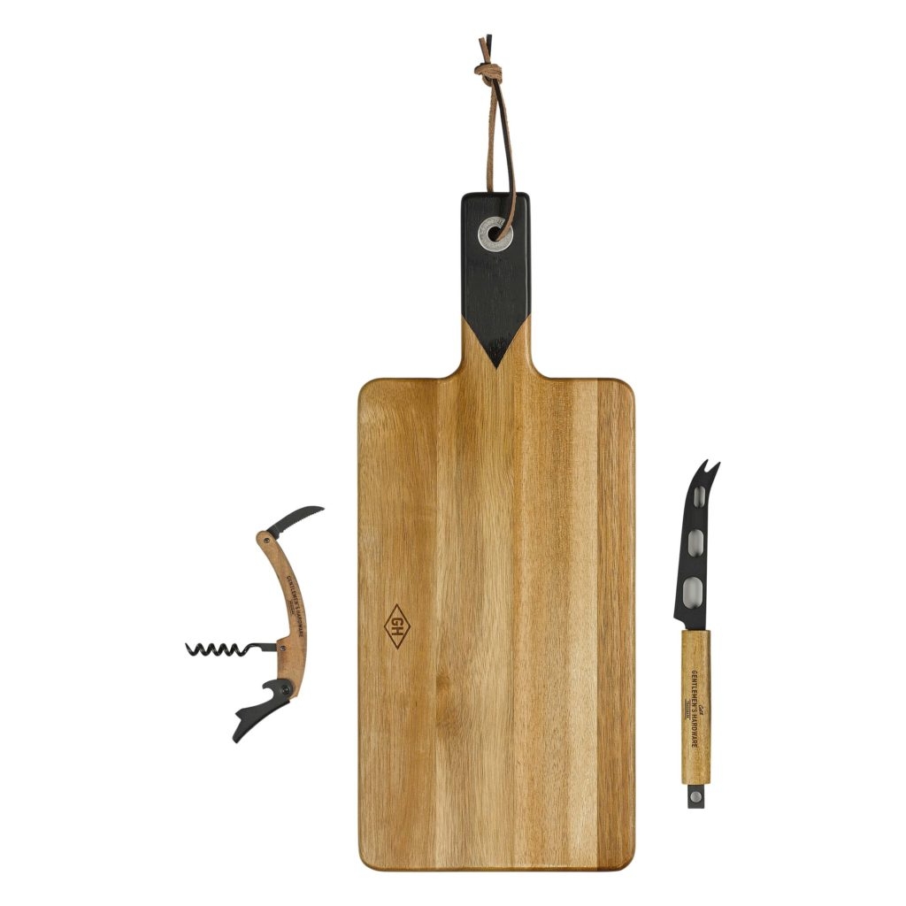 W&W CHEESE BOARD AND KNIFE SET