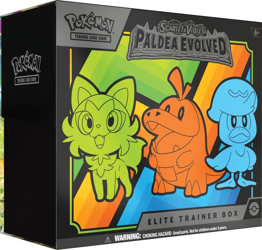 Pokemon Trading Card Game TCG Scarlet & Violet 2 Paldea Evolved - Elite Trainer Box