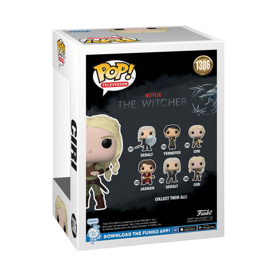 The Witcher - Ciri (Training) Funko Pop! Vinyl Figure #1386