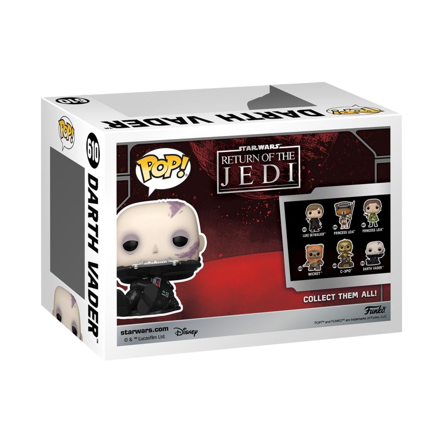 Star Wars: Return of the Jedi 40th - Vader Unmasked Funko Pop! Vinyl Figure