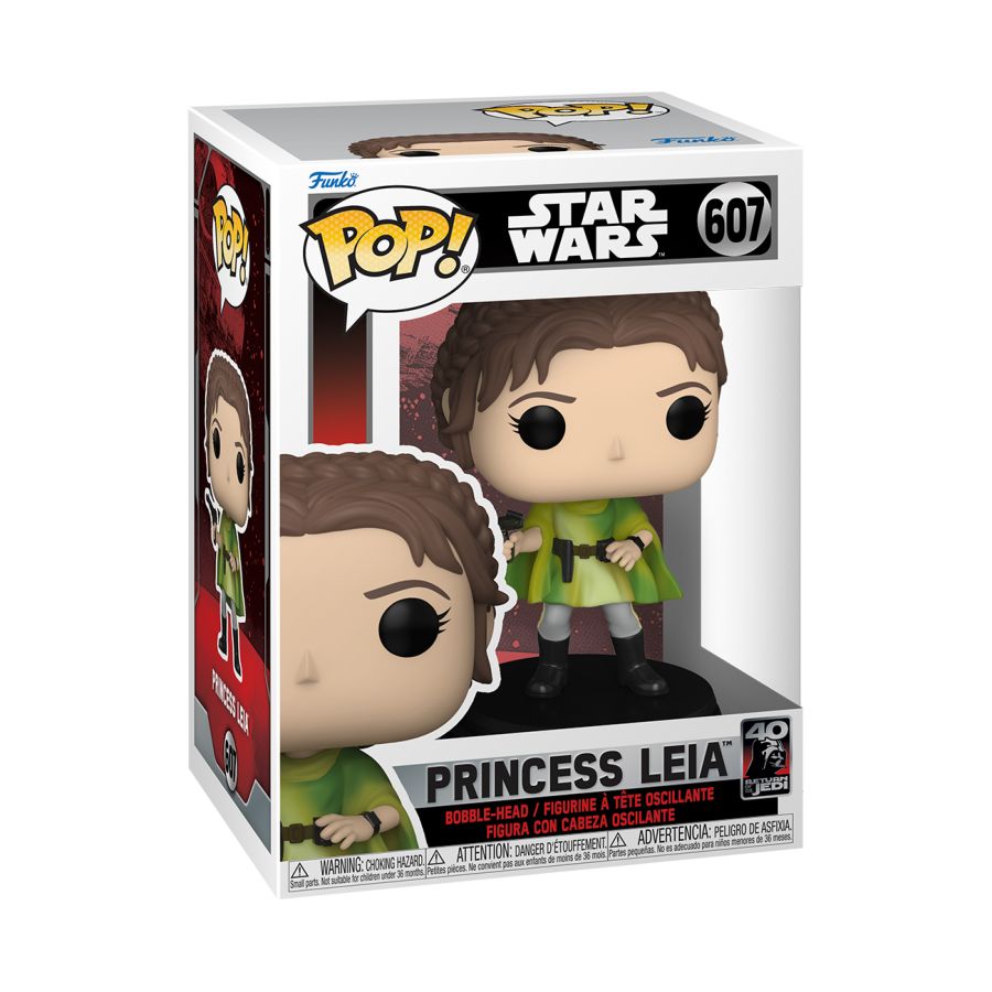 Star Wars: Return of the Jedi 40th Anniversary - Princess Leia (Endor outfit) Pop! Vinyl Figure