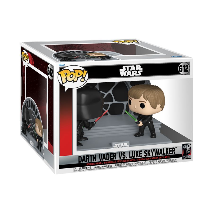 Star Wars: Return of the Jedi 40th - Luke vs Vader Funko Pop! Vinyl Moment