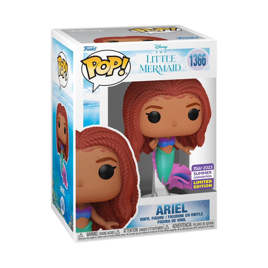 the Little Mermaid (2023) - Ariel as Mermaid SDCC 2023 Summer Convention Exclusive Funko Pop! Vinyl