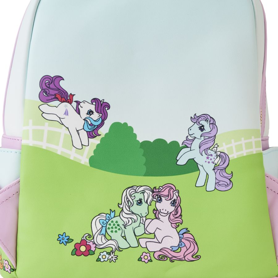 My Little Pony 40th Anniversary Stable Loungefly Mini Backpack