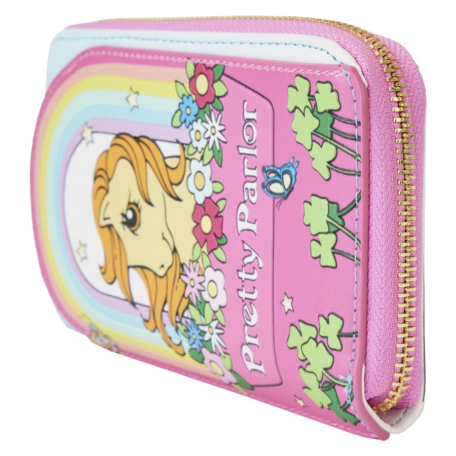 My Little Pony 40th Anniversary Pretty Parlor Loungefly Zip Wallet