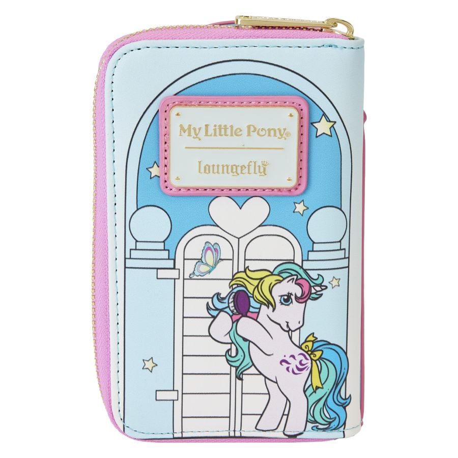 My Little Pony 40th Anniversary Pretty Parlor Loungefly Zip Wallet