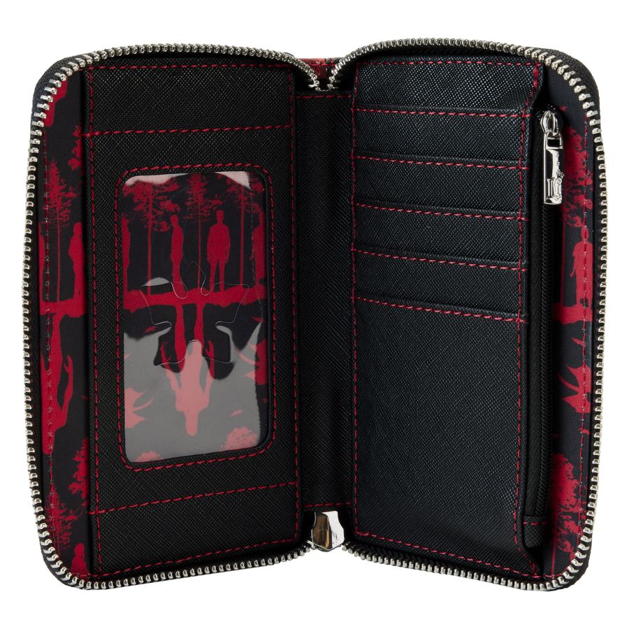 Stranger Things Upside Down Shadows Loungefly Zip Wallet