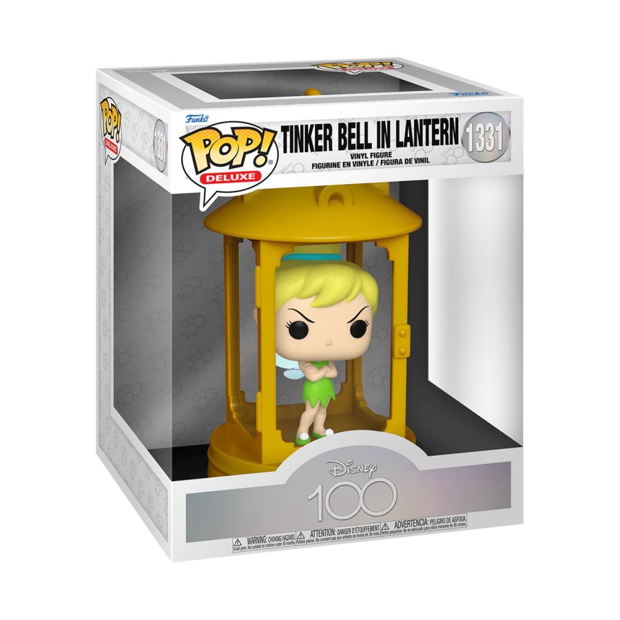 Disney 100th Anniversary - Peter Pan Tinkerbell Trapped Funko Pop! Vinyl Figure Deluxe