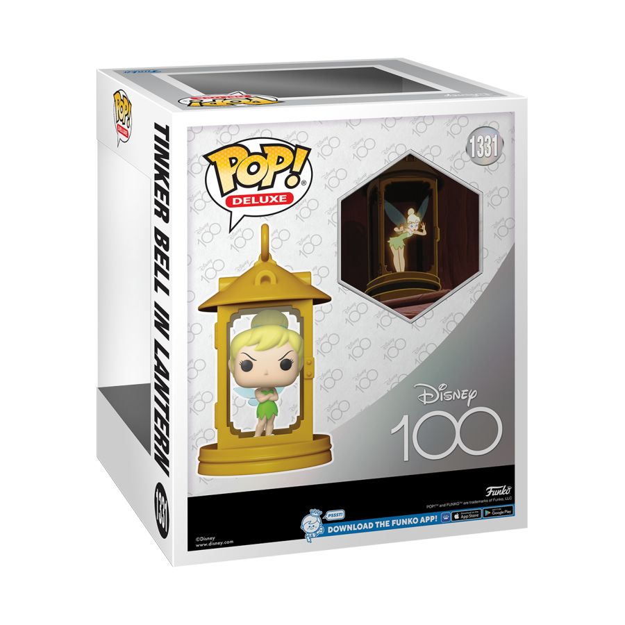 Disney 100th Anniversary - Peter Pan Tinkerbell Trapped Funko Pop! Vinyl Figure Deluxe